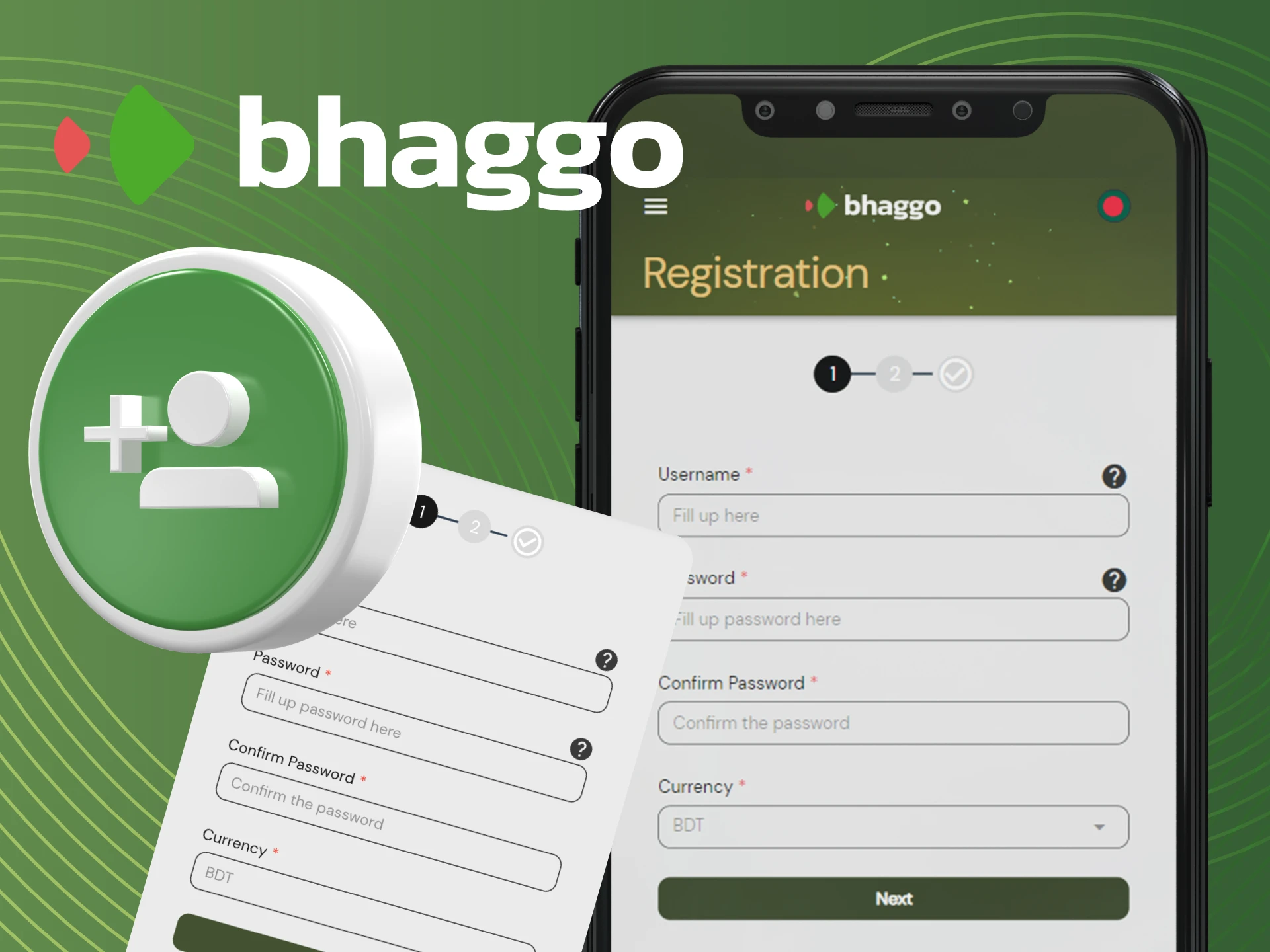 Can I register through Bhaggo app from my phone.