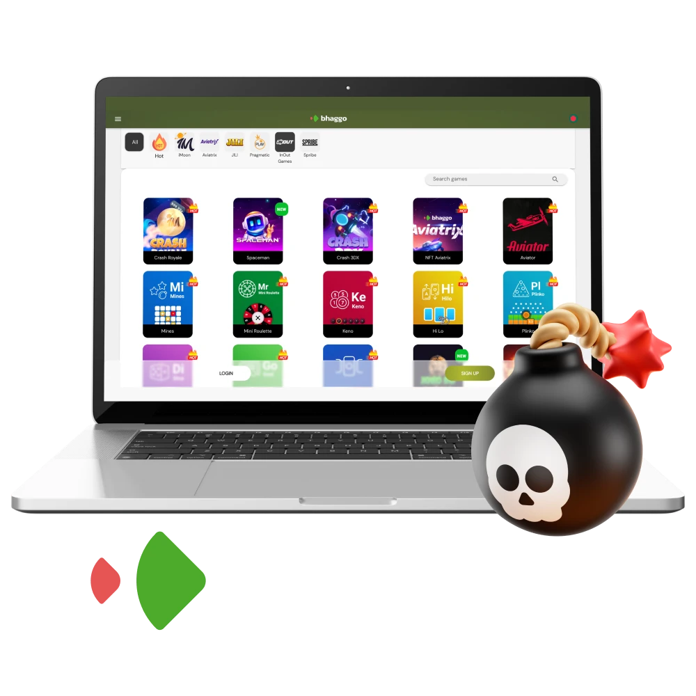 About fun crush games at Bhaggo casino.