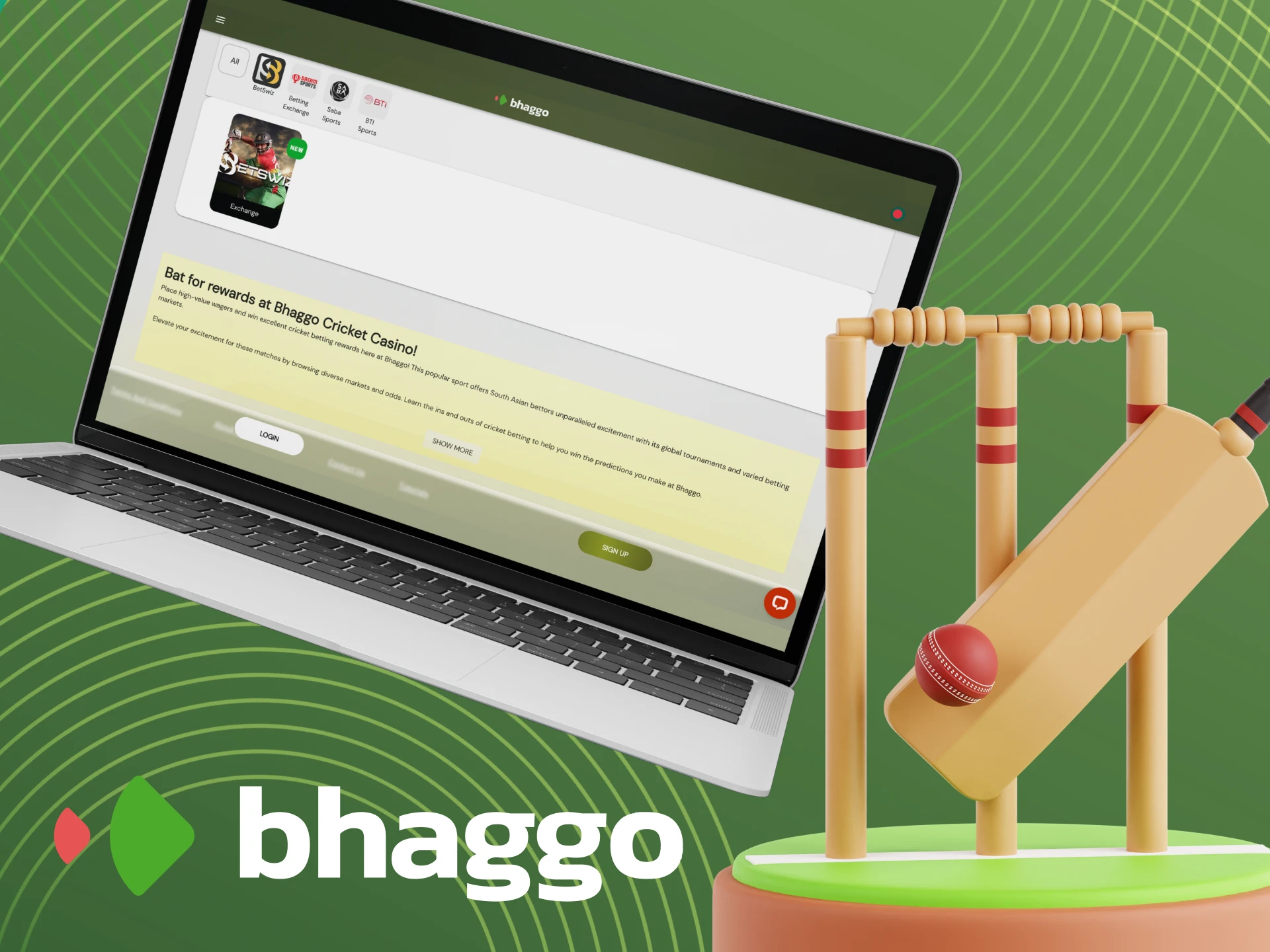 Enjoy cricket betting with Bhaggo.